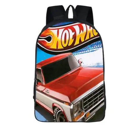 Cartoon Women bags wheels prints Backpack Students School Bag For Girls Boys Ruc