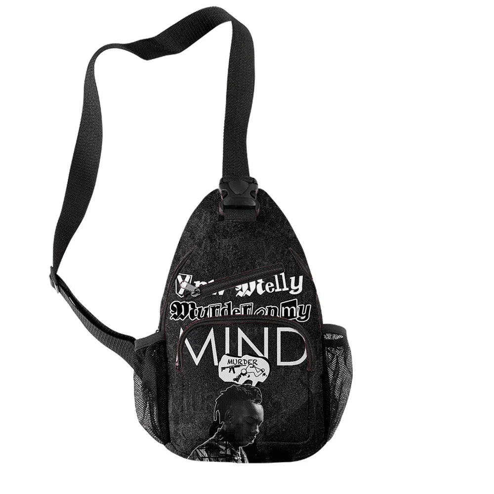 3D Print YNW Melly Boys/Girls Crossbody Chest Bag Waterproof Sports Travel Bag