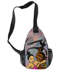 3D Print YNW Melly Boys/Girls Crossbody Chest Bag Waterproof Sports Travel Bag