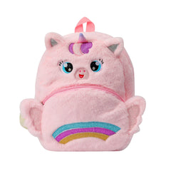 Angel Wings Plush Backpack Cartoon Big Eyes Children Backpack Girls Schoolbag
