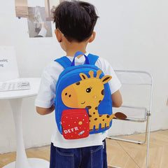 Cartoon Backpack Cotton Children Kindergarten Student School Bag