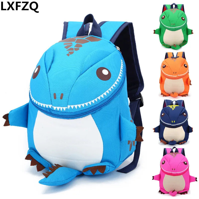 Kids Cartoon Backpack School Bag Orthopedic Satchel Boys Girls