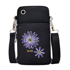 Daisy Print Crossbody Shoulder Bag for Xiaomi/iPhone Women