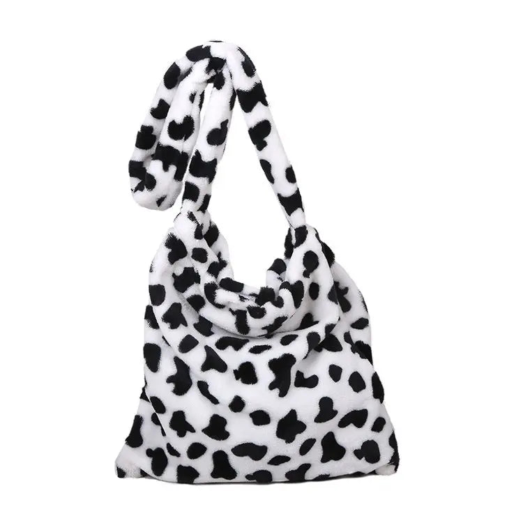 Cashmere Bag Women Autumn Winter One Shoulder Bag Net Red Western Gas
