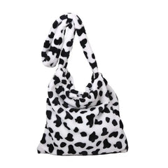 Cashmere Bag Women Autumn Winter One Shoulder Bag Net Red Western Gas