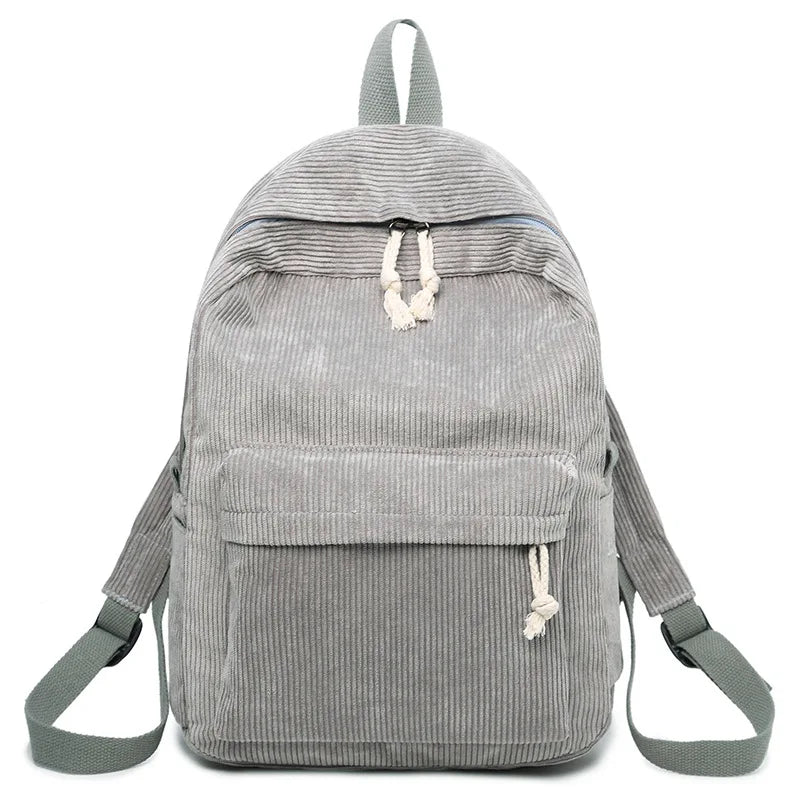 Cashmere School Backpack For Girl Large Capacity Women Canvas Travel Backpack