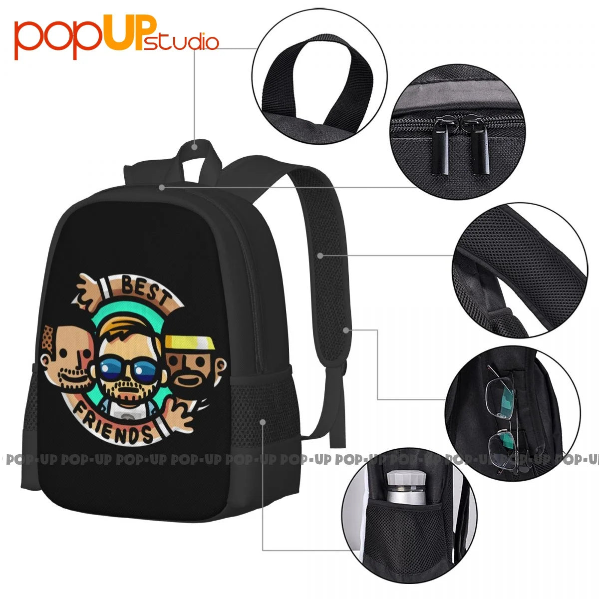 Cassidy Backpack Large Capacity Bookbag Beach Bag Gymnast Bag