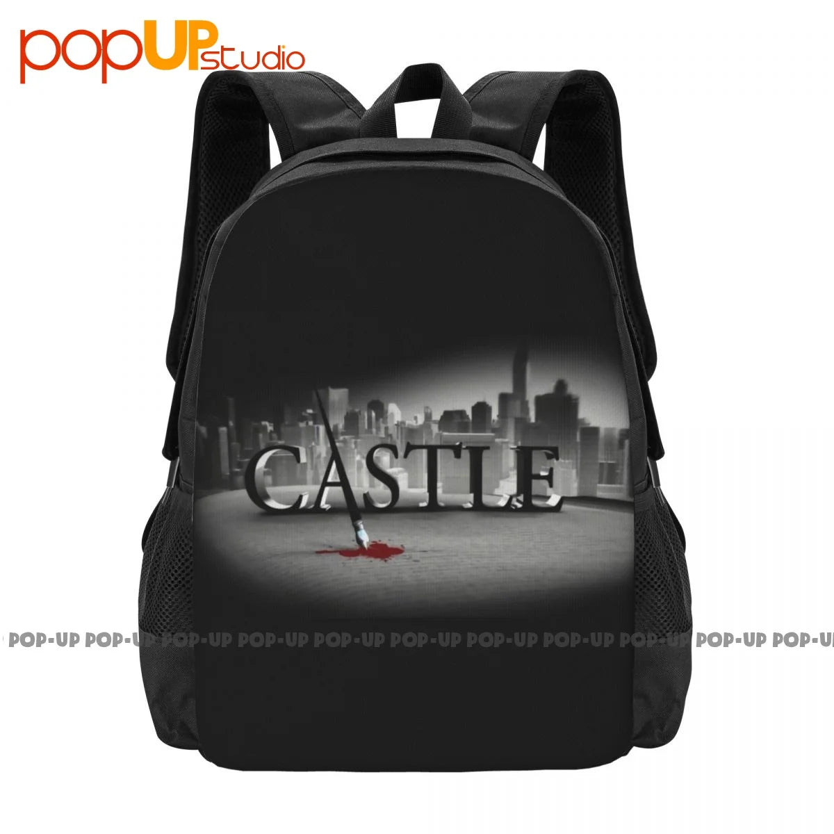 Castle TV Series Backpack Large Capacity Print Personalised Bags For Travel