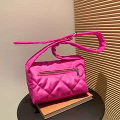 Casual Adjustable Strap Shoulder Bag Nylon Crossbody Bags For Women