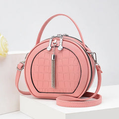 Casual All-match Small Round Bag Women 2021Hot Autumn One-shoulder Messenger Bag