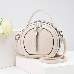 Casual All-match Small Round Bag Women 2021Hot Autumn One-shoulder Messenger Bag