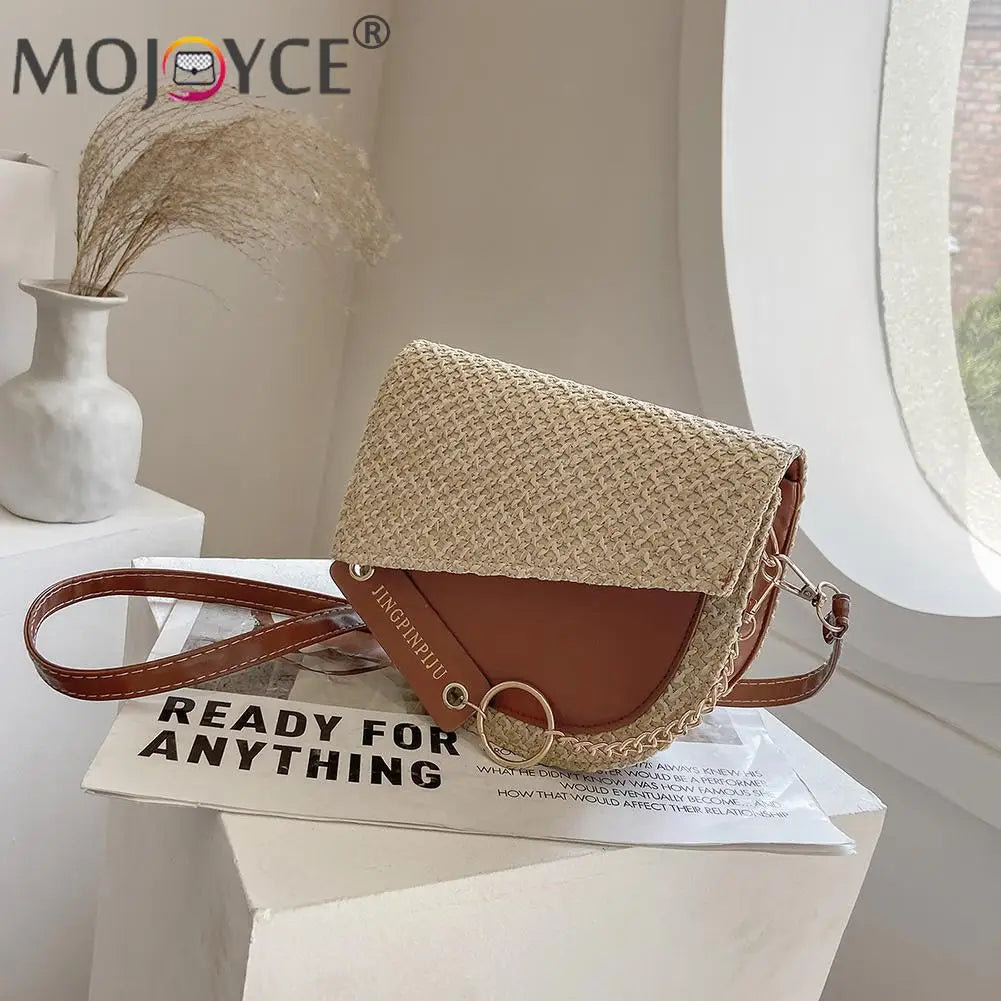 Travel Chain Messenger Small Handbags Women PU Leather Shoulder Crossbody Bag