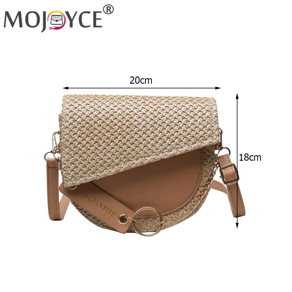 Travel Chain Messenger Small Handbags Women PU Leather Shoulder Crossbody Bag