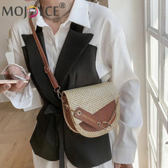 Travel Chain Messenger Small Handbags Women PU Leather Shoulder Crossbody Bag