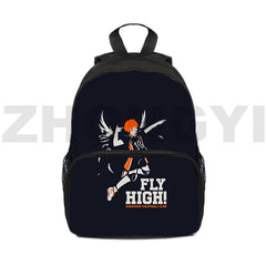 Haikyuu Backpack for Teen Girls 3D Print Karasuno 12 Inch Neko