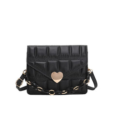 Women's Chain Shoulder Messenger Bag Portable Small Square Bag