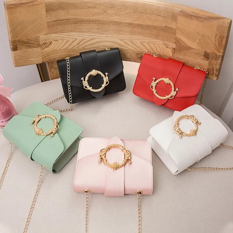Female Shoulder Bag Small Crossbody Square Bag Women