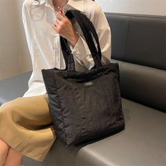 Winter Canvas Women's Big Tote Bag High-capacity Shoulder Side Bags