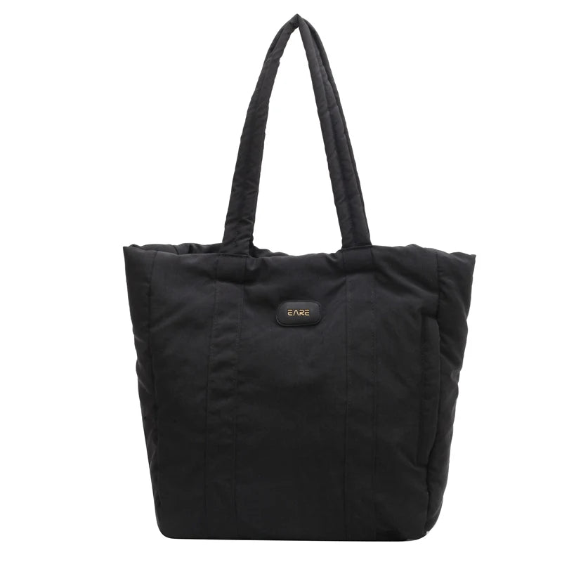 Winter Canvas Women's Big Tote Bag High-capacity Shoulder Side Bags