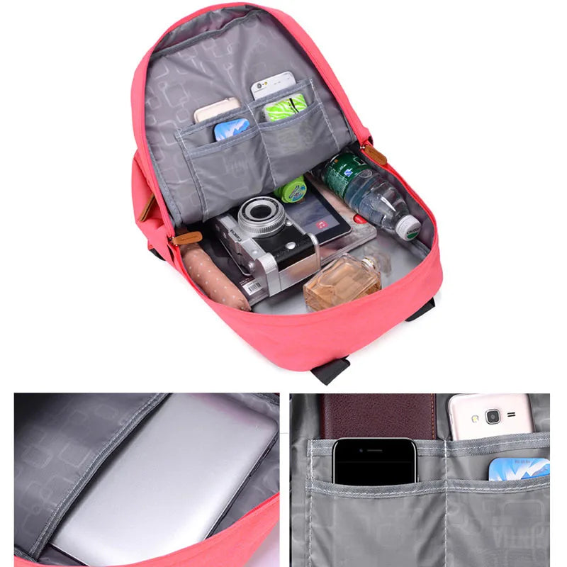 Men's Casual Business Laptop Backpack 15 inch Waterproof Anti-theft