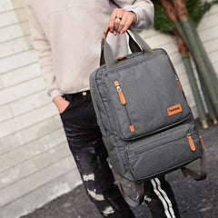 Men's Casual Business Laptop Backpack 15 inch Waterproof Anti-theft