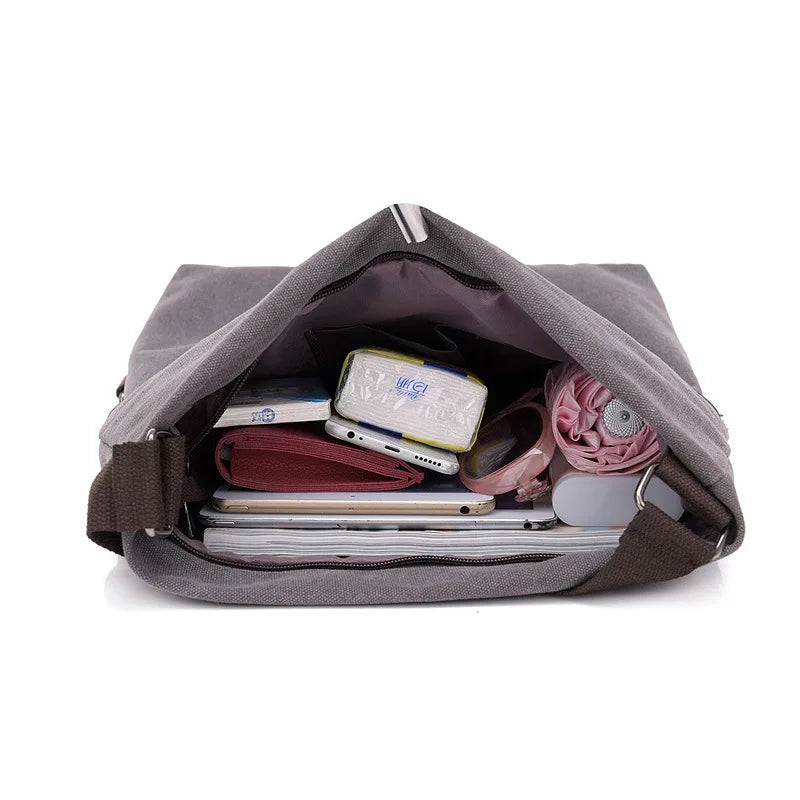 Canvas Backpack Girl Multifunctional Travel Women Shoulder Bag Ladies Mochila