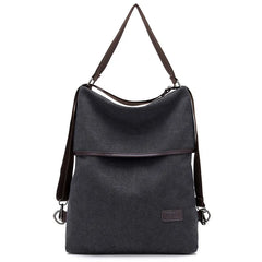 Canvas Backpack Girl Multifunctional Travel Women Shoulder Bag Ladies Mochila