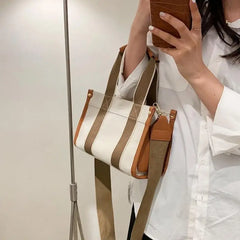 Canvas Tote Bag for Women Large Capacity Shopper Handbag Shoulder Bag