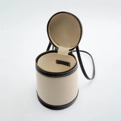 Canvas Bucket Bag Women's Crossbody Shoulder Handbag