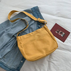 Casual Messenger Bag for Women Soft Surface Large Capacity