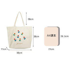 Casual Canvas Shoulder Bags for Women Matching Women's Bag Large Capacity