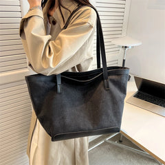 Casual Canvas Tote Bags For Women Large Capacity Shoulder Bag Big Handbags