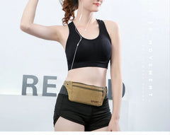 Canvas Waist Bag Unisex Phone Bag Convenient Fanny Pack Men