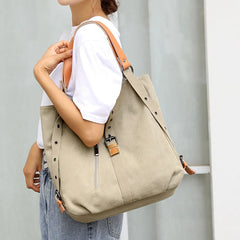 Casual Canvas Women Shoulder Bags Handbag Tote Crossbody Large Capacity Travel