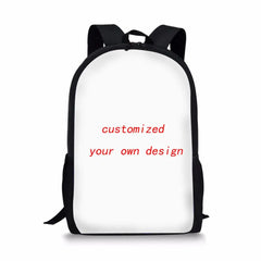Cartoon Planet Children Backpacks Large Capacity Bags