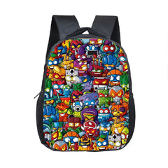 Kids Superzings Kindergarten Backpack Child Schoolbag Gift Rucksack