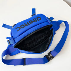 Casual Crossbody Bag Nylon Handbag Travel Chest Bag Waterproof Waist Pack