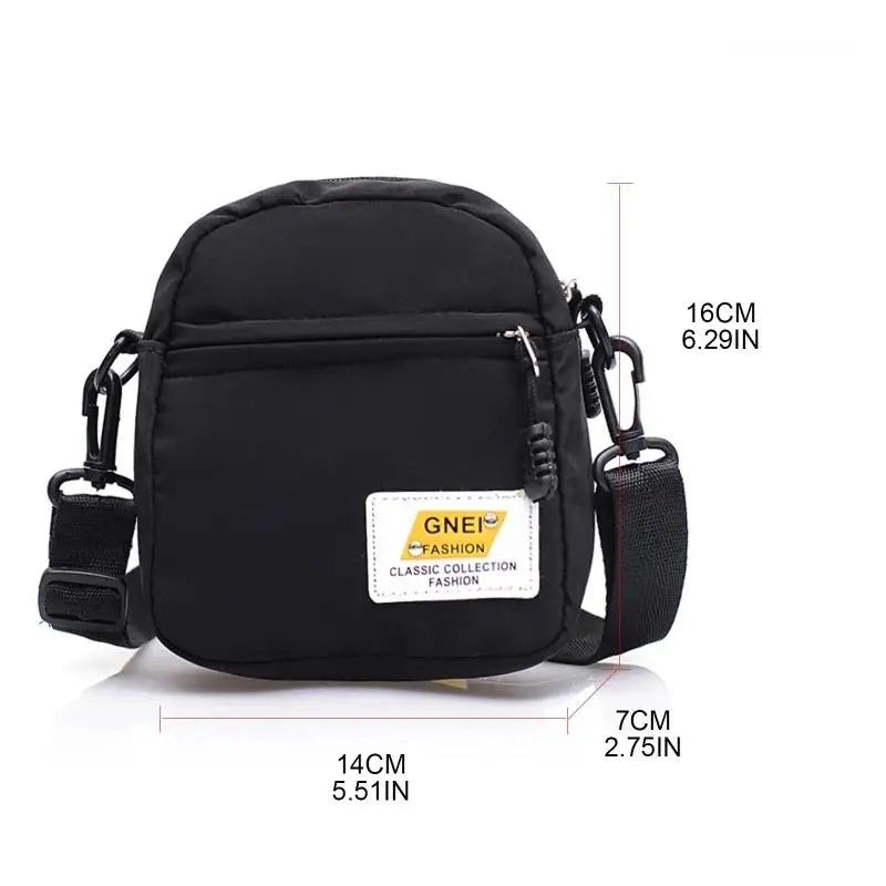 Casual Crossbody Bag Small Shoulder Purse Nylon Messenger Satchel Bags