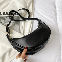 Vintage Leather Crossbody Bag for Girls