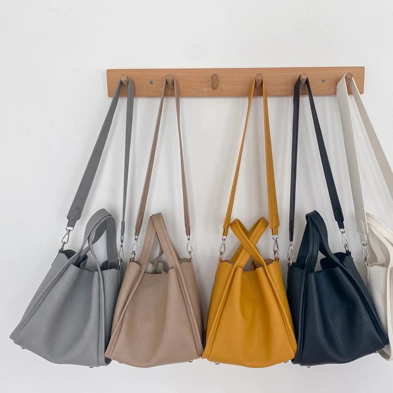 Small Soft PU Leather Crossbody Shoulder Bags for Women Ladies Handbags