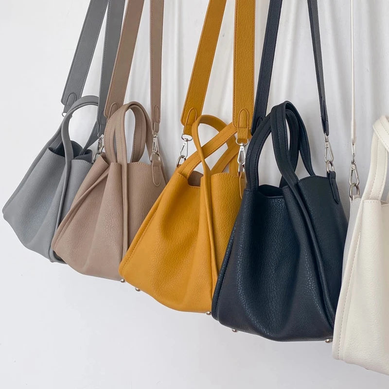 Small Soft PU Leather Crossbody Shoulder Bags for Women Ladies Handbags