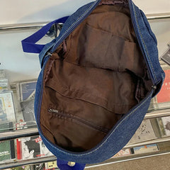 Casual Denim Women Small Backpacks Girls Schoolbag Daily Travel Bag