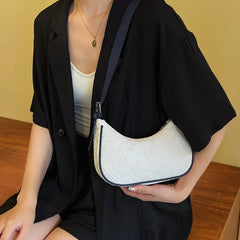 Pleated Style Shoulder Bag for Women