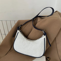 Pleated Style Shoulder Bag for Women