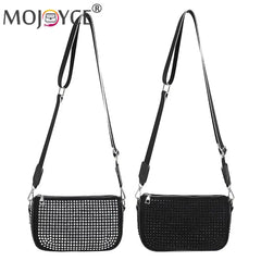 Diamond Rhinestones Shoulder Bag for Women, Small Crossbody Tote