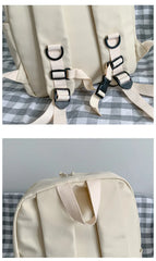 Casual Girl School Backpack Large Capacity Women Bags Waterproof Book Backpack