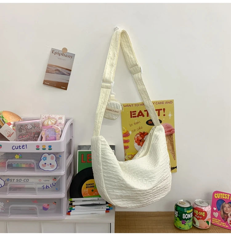 Casual Crossbody Bags for Women Student Schoolbag Messenger Bag