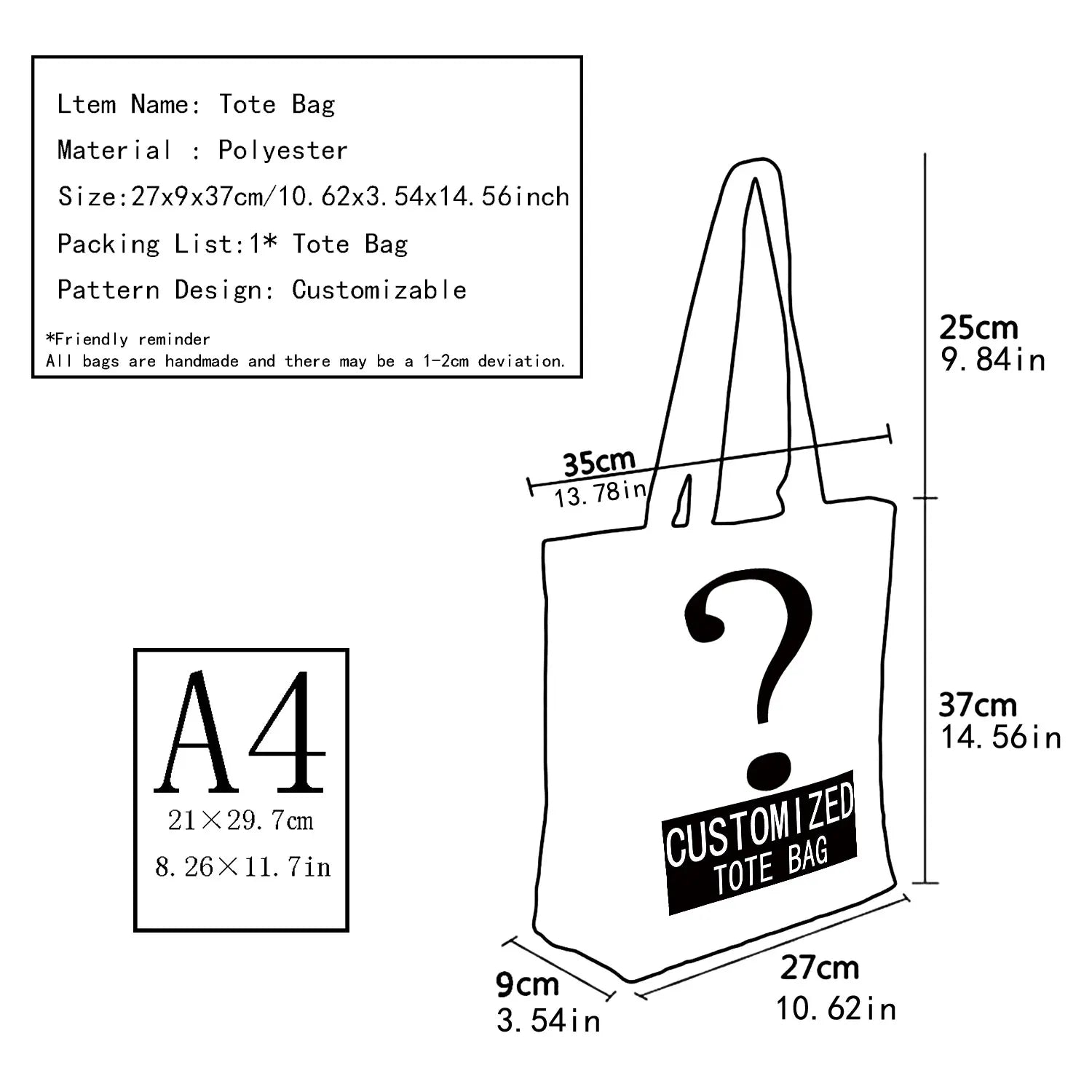 Foldable Eco Reusable Shopping Bag Nurse Print High Capacity Women Shoulder Bag