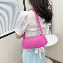 Vintage Crossbody Bags for Women Nylon Armpit Bag