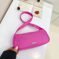 Vintage Crossbody Bags for Women Nylon Armpit Bag